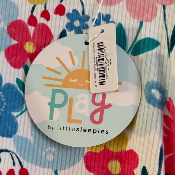 Little Sleepies Floral Kids Top - Multicolor - Picture 2 of 5
